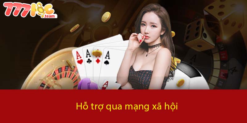 Hỗ trợ qua mạng xã hội