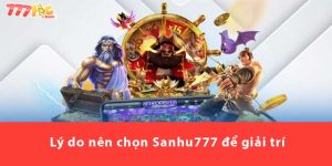 Lý do nên chọn SANHU777 để giải trí